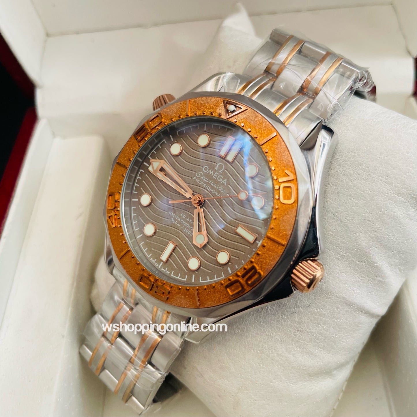 Seamaster Twotone Rose Automatic Watch