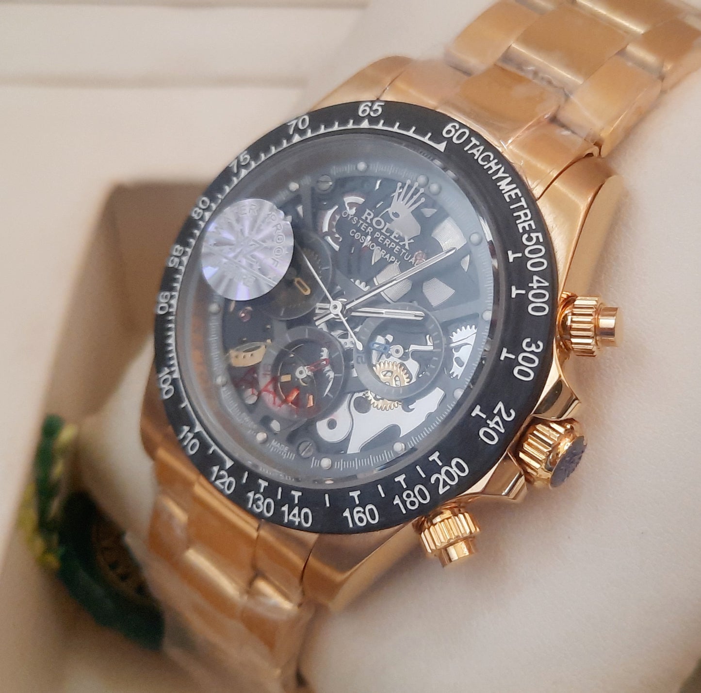 Golden Daytone skeleton Automatic