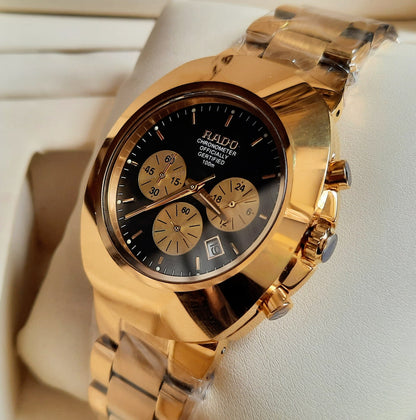 Golden Black Chronograph