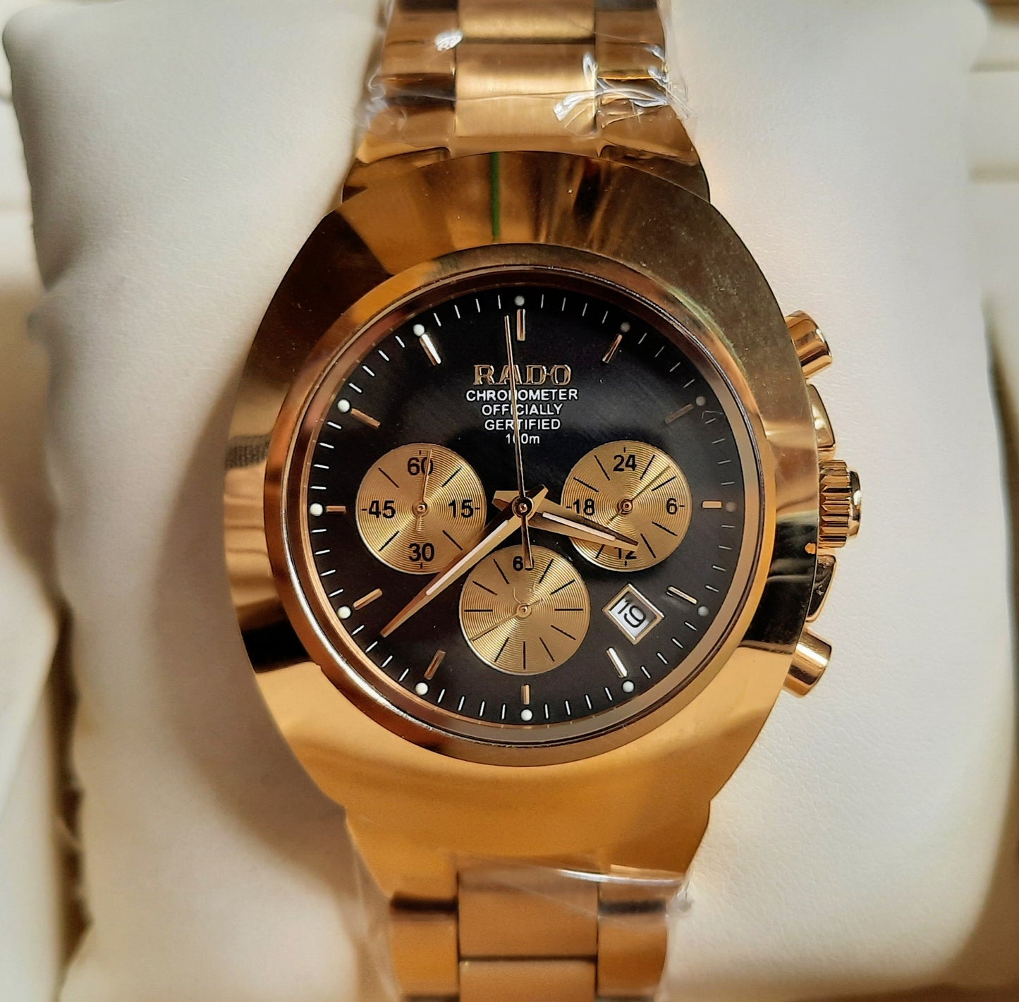 Golden Black Chronograph