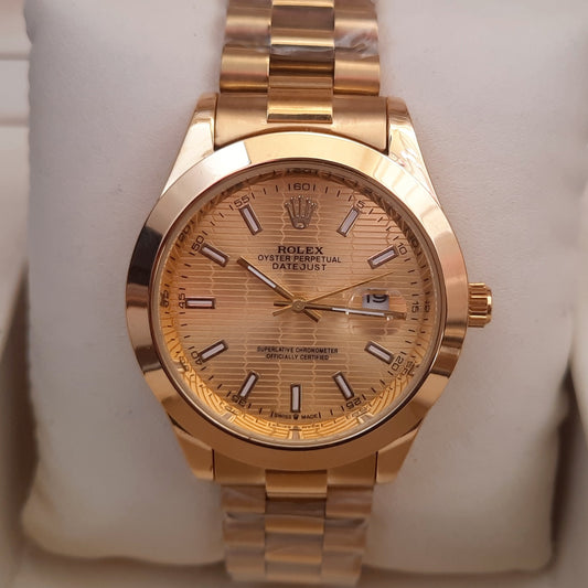 Full Golden Datejust Watch