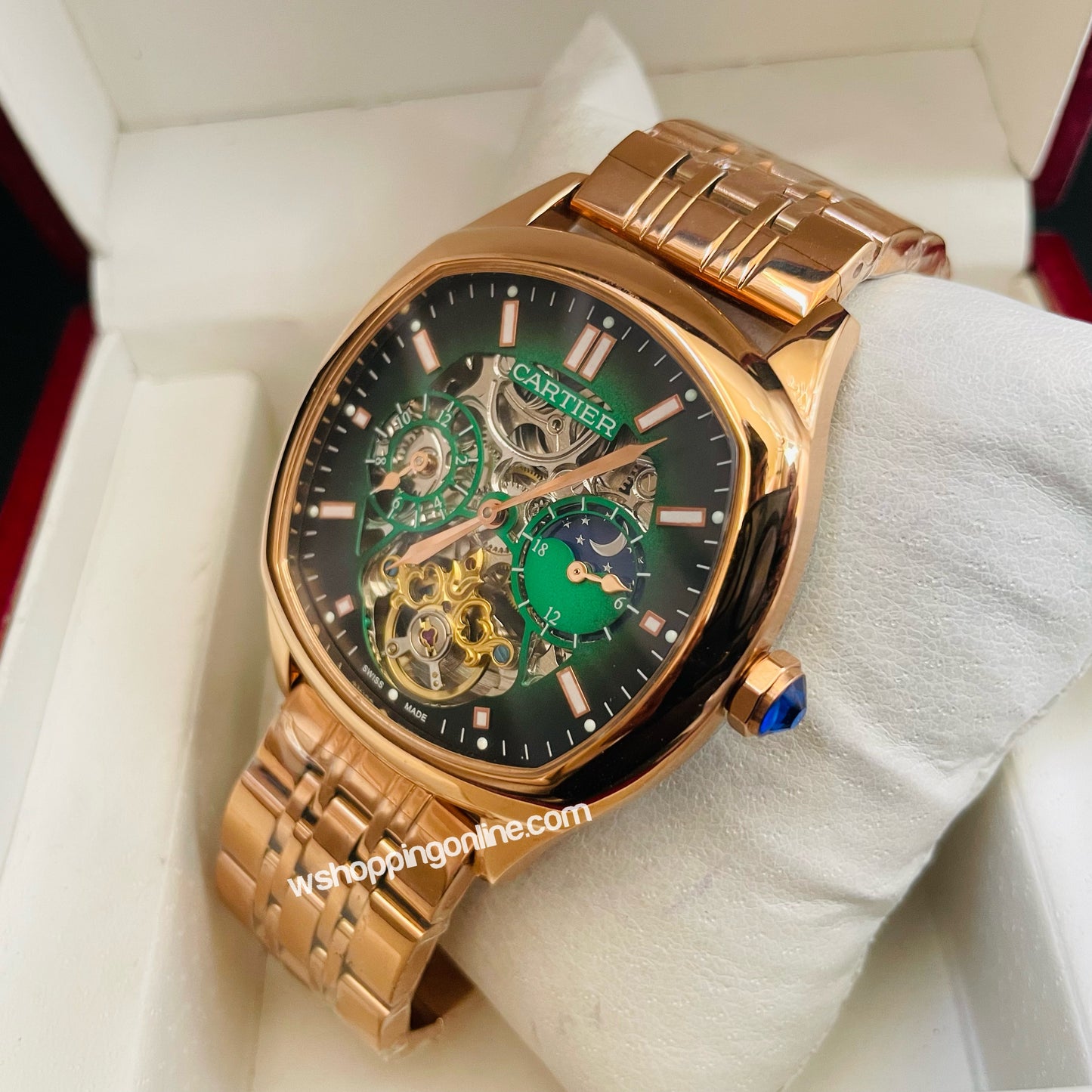 Copper Green Automatic Chronograph