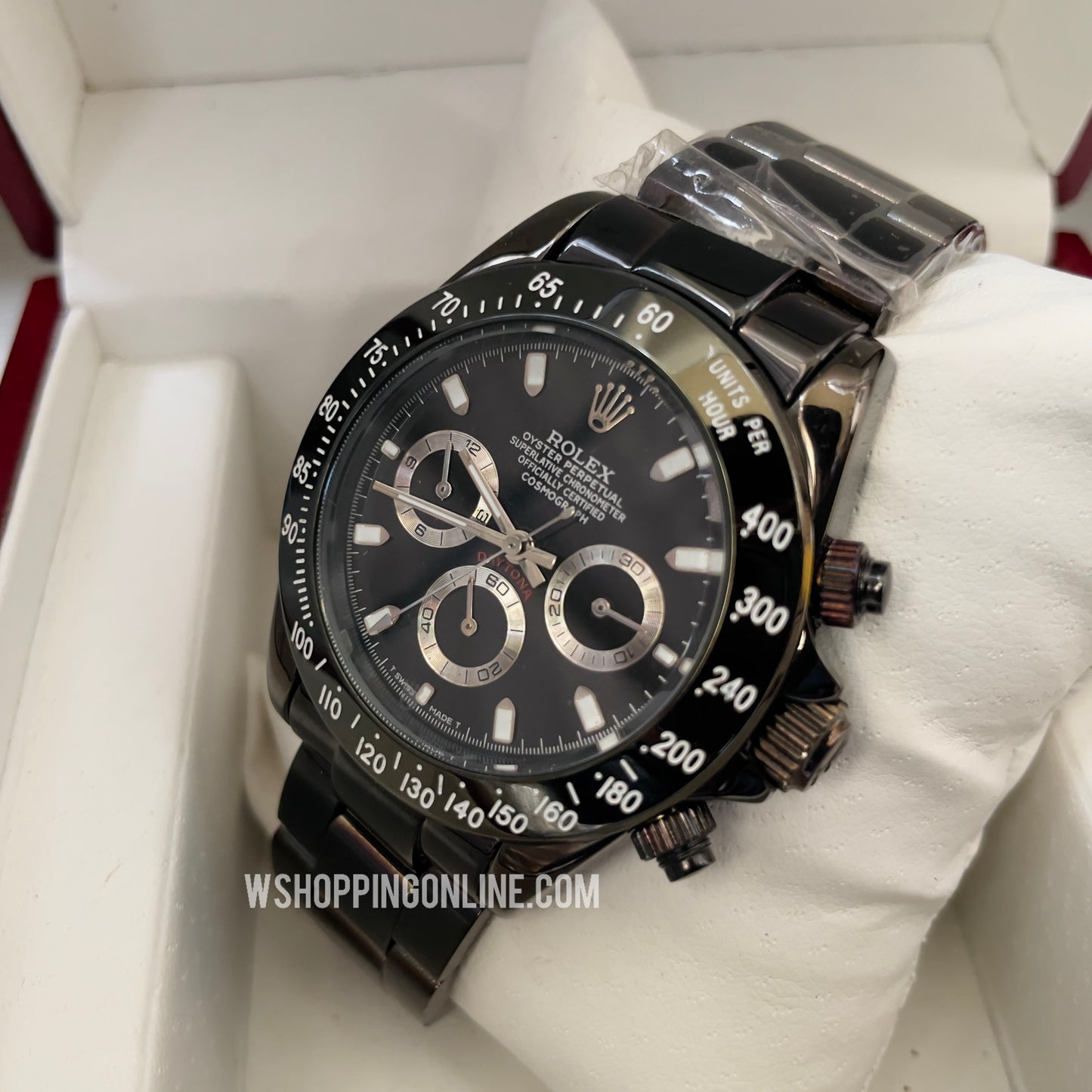 Full Black Daytona Automatic Chronograph Working Watch