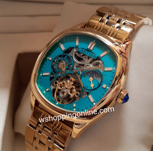 Golden Blue Automatic Chronograph