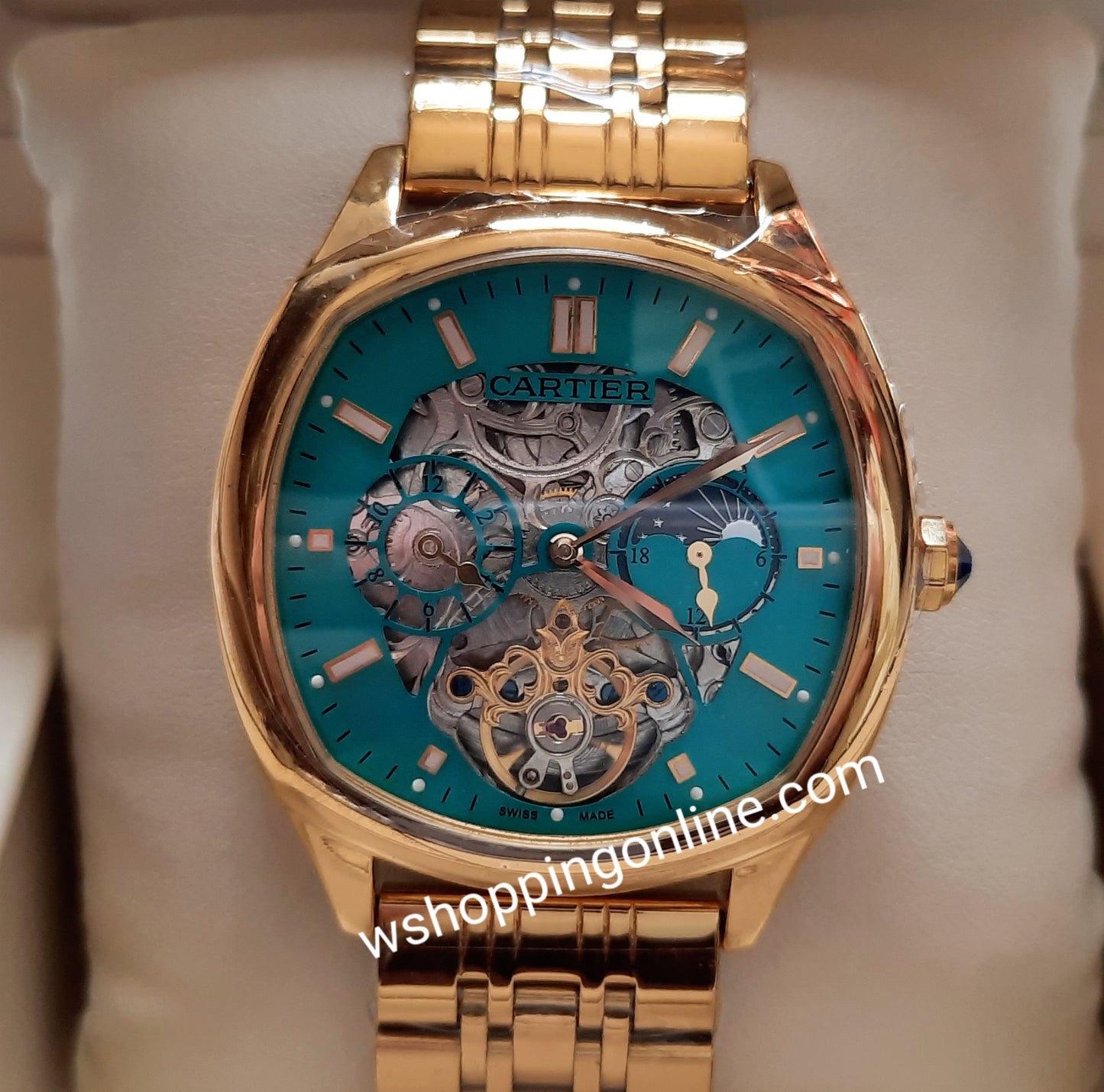 Golden Blue Automatic Chronograph