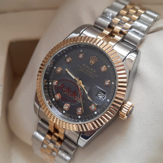 Black Datejust Watch