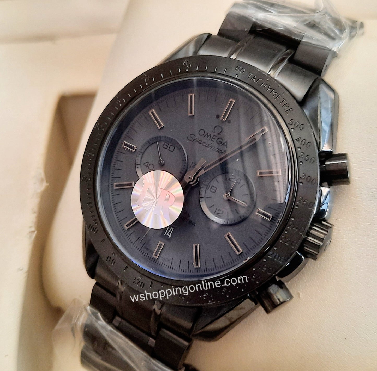 Master Speedmaster All Black Chain Chronohraph Working Watch